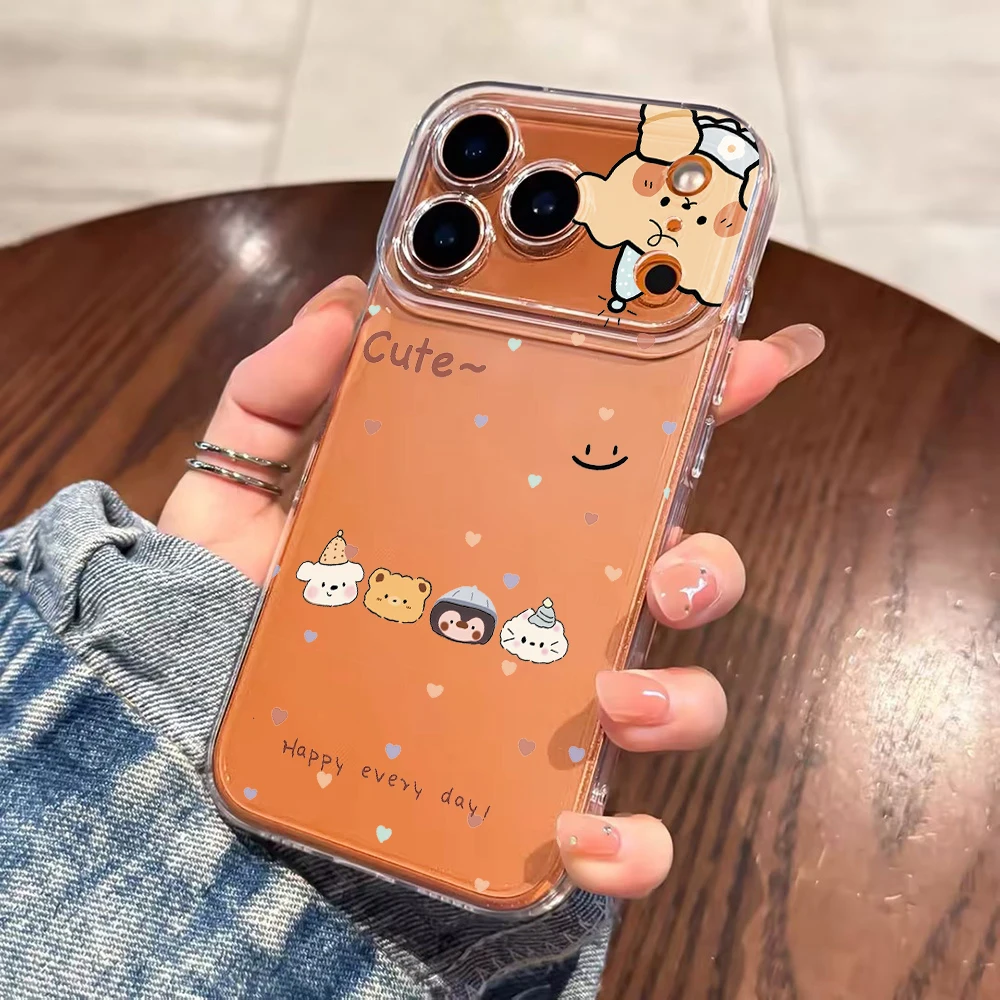 Фото Прозрачный чехол для телефона с милыми персонажами для Samsung Galaxy S26 Ultra S25 S24 S23 S22 S21 Plus FE Ultra A56 A55 A54 A53 5G, мягкий чехол №4