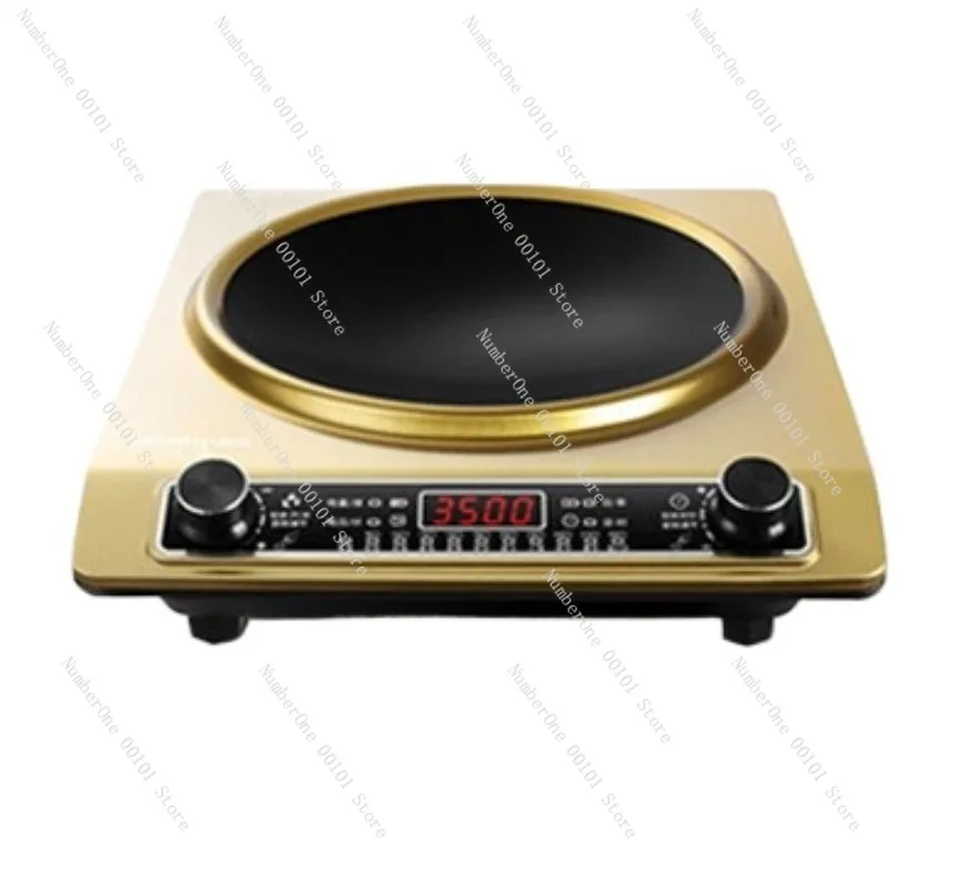 Concave induction cooker new high-power commercial 3500W energy-saving stir fry