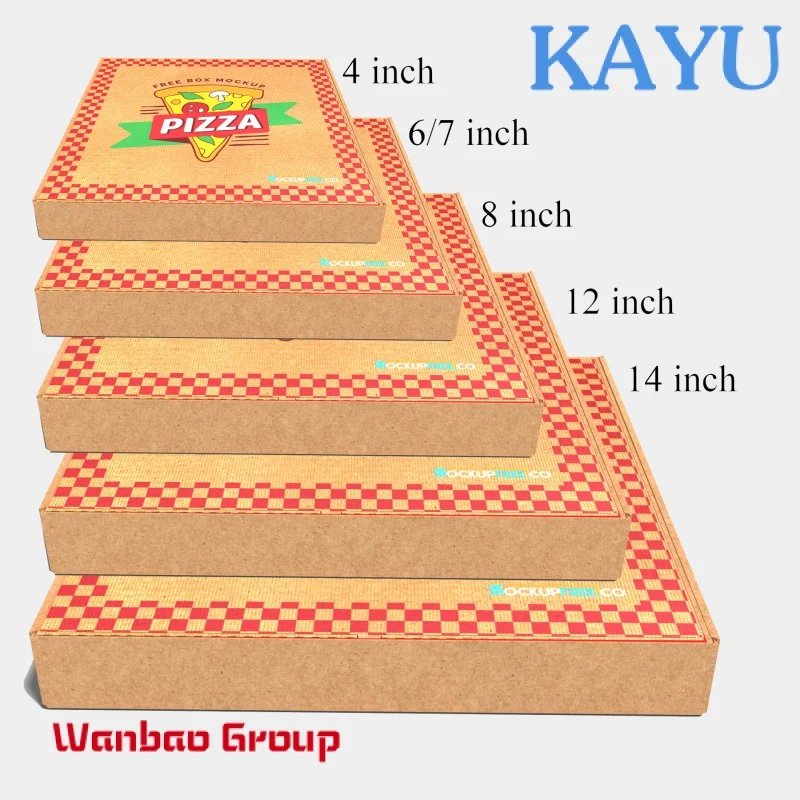 

Wholesale custom printed with logo design disposable eco white kraft bulk round cheap for sale 12" 16 18 inch slice pizza bod xx