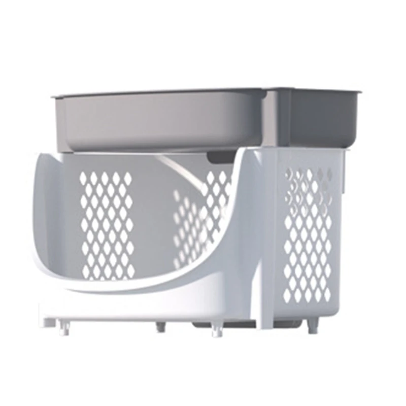 

Movable Storage Rack Kitchen Fruit Vegetable Storage Cart Bathroom Toiletries Organizer