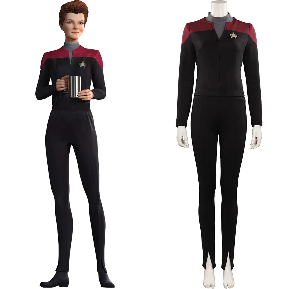 

Trek: продий-Kathryn Janeway костюмы для косплея карнавальный костюм на Хэллоуин