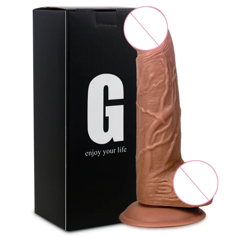 

Sex Product 18+ Gelugee Realistic Silicone Dildo Huge Sucker Soft Dildos for Women Masturbator Female Vagina Massage Anal Plug