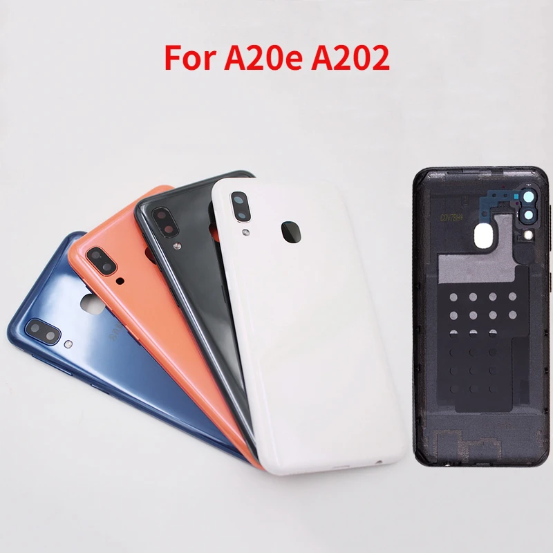 Задняя крышка для Samsung Galaxy A20e A202 SM-A202F/DS SM-A202F, задняя крышка батарейного отсека