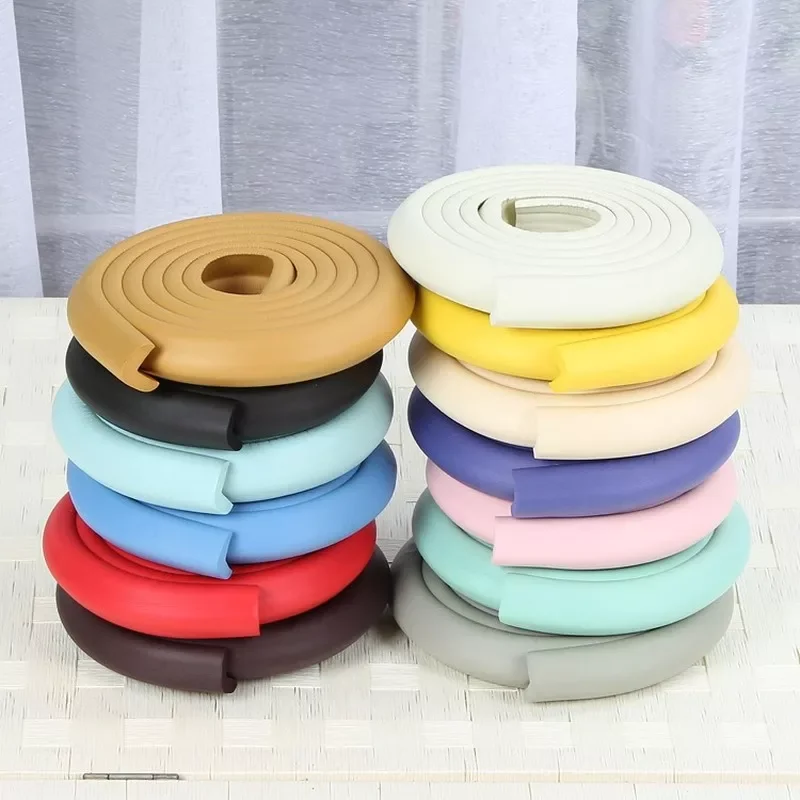 2M Baby Safety Table Desk Edge Guard Strip Home Cushion Guard Strip Safe Protection Children Bar Strip Soft Thicken