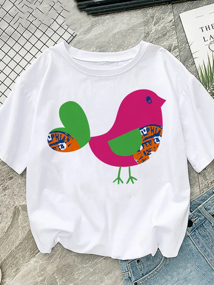 Футболка женская с принтом оленя милая одежда на лето |