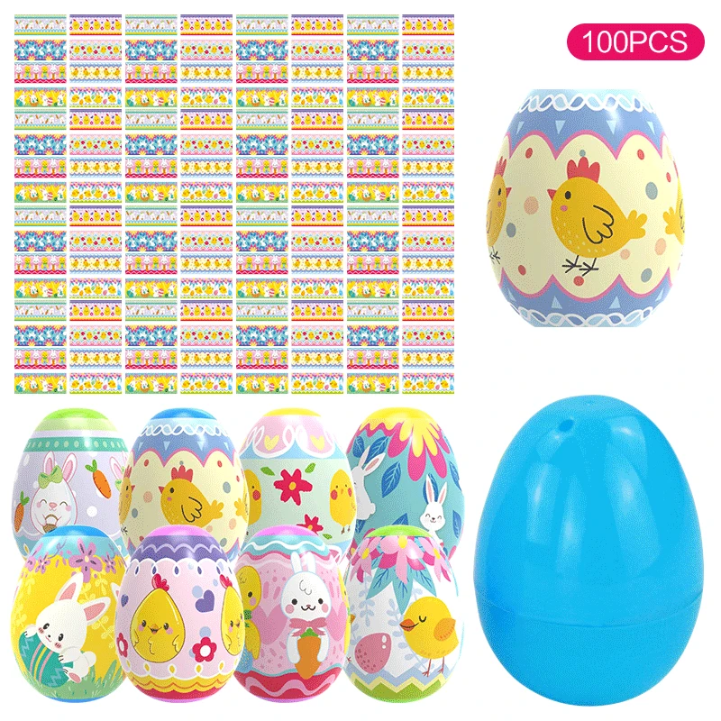 Новая плёнка в виде пасхальных яиц для детей, самодельная имитация пластиковой мембраны, открывающаяся плёнка в виде изогнутых пасхальных яиц