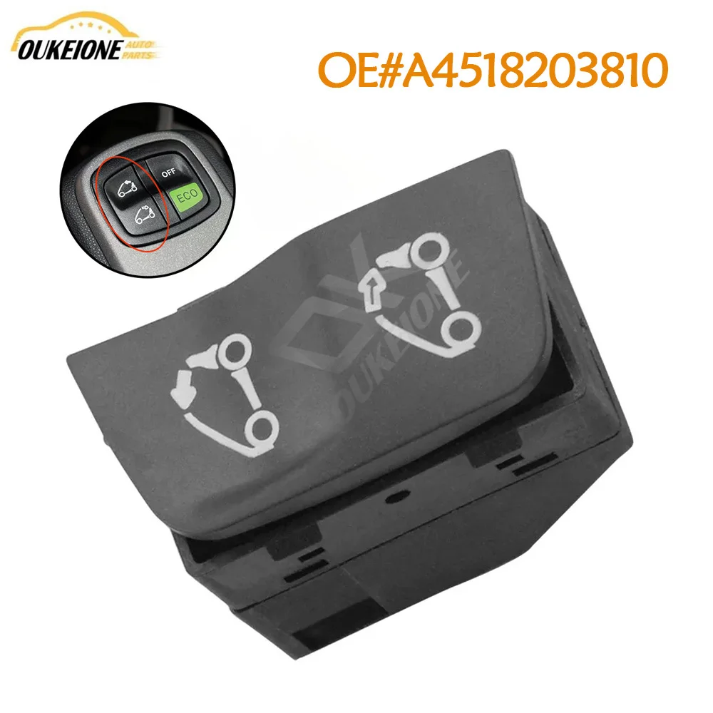 

Кнопка регулятора A4518203810 для открытия и закрытия автомобиля, переключатель-трансформер для Smart Fortwo Cabrio 451 2007-2019, автомобильные аксессуары