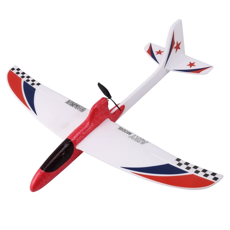 

Toy Children Streamline Gift Capacitor Hand Throwing Electric Educational Model Funny Diy Glider Foam Rc Airplane