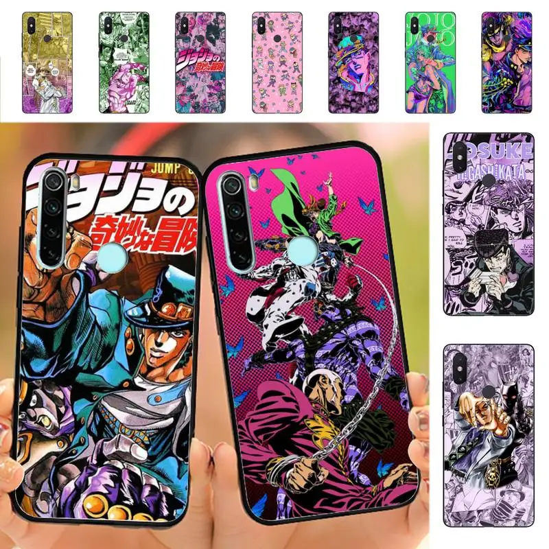 

Cool Cartoon Anime JoJos Bizarre Adventure Phone Case for Redmi Note 8 7 9 4 6 pro max T X 5A 3 10 lite pro