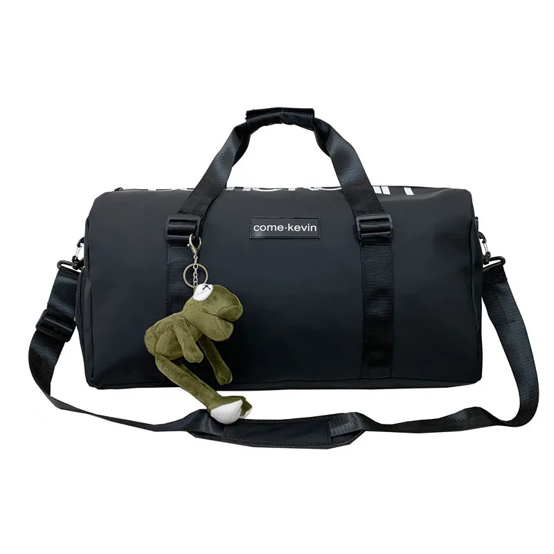 Senior Fashion Travel Bag Female Male Shoulder Handbag Shoes Bit Large Capacity Handbag Sports Luggage Fitness Bag