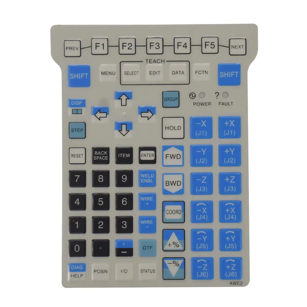 

A05B-2518-C212 для Fanuc Защитная пленка для обучения клавиатуре AWE2