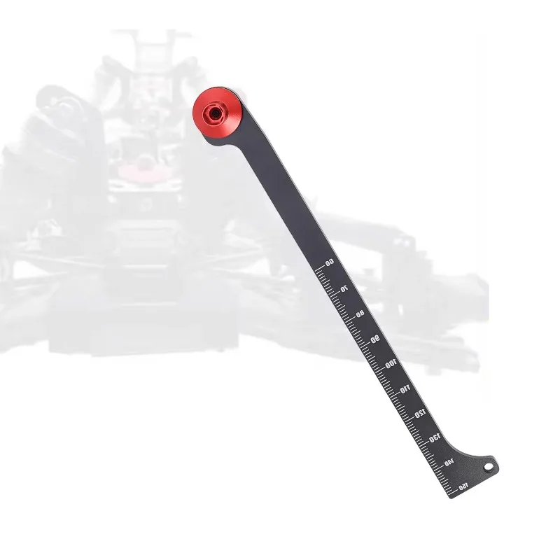 Амортизатор металлическая измерительная линейка для 1/8 1/10 RC гусеничного