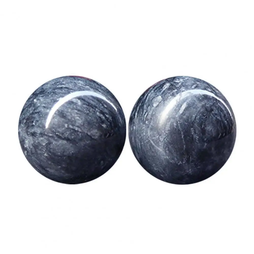 

Stone 2Pcs/Pair Versatile Stress Relieving Fitness Handball Heath Care Health Ball Washable for Gift
