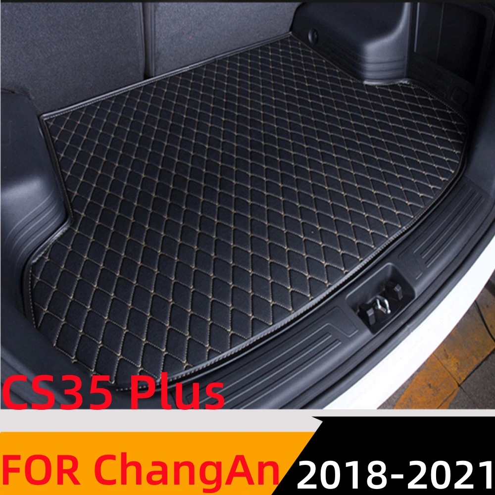 

Sinjayer, автомобильный дневной багажник для любой погоды, коврик для багажника, ковер, плоский боковой подкладка для груза, чехол для ChangAn CS35 Plus 2018-2021