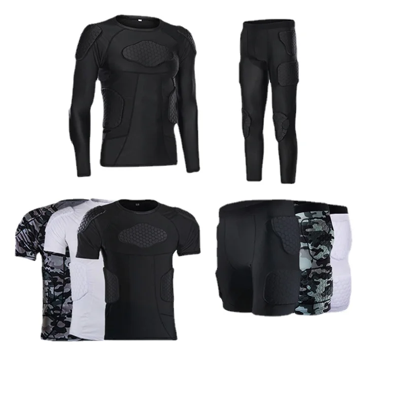 

Basketball football anti-collision suit rugby goalkeeper set combat baseball softball armor, jersey, sports protective equipment