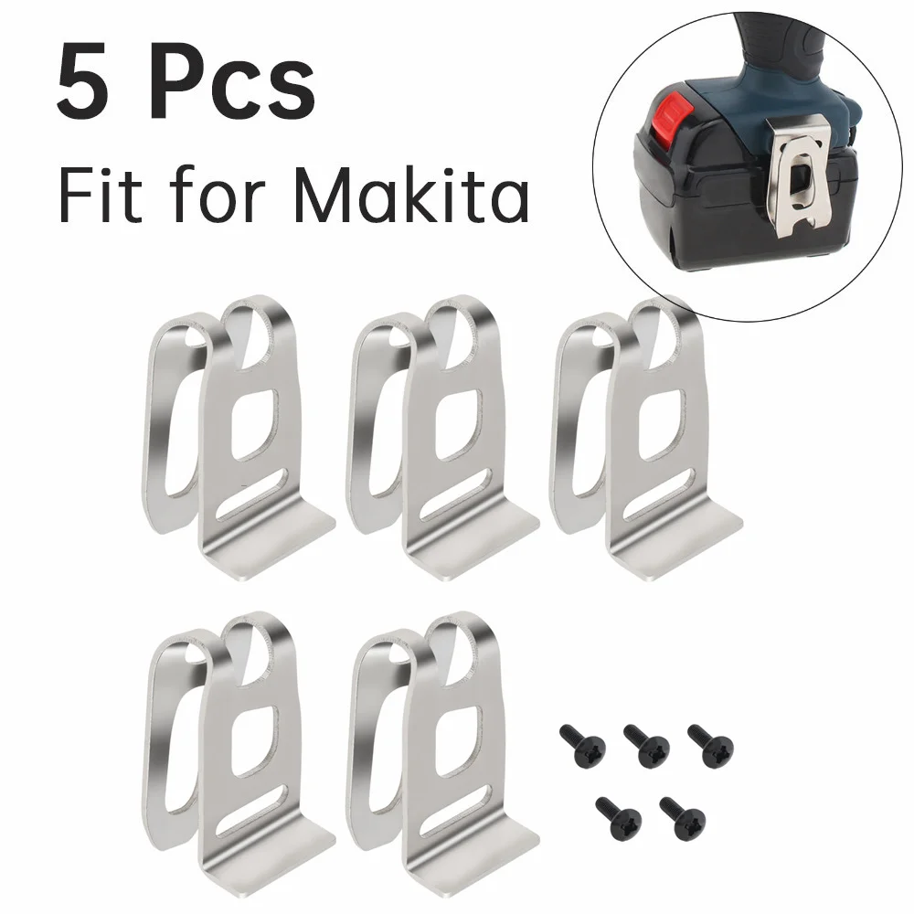 

5 шт., зажимы для ремня ChgImposs для дрелей Dewalt/Makita