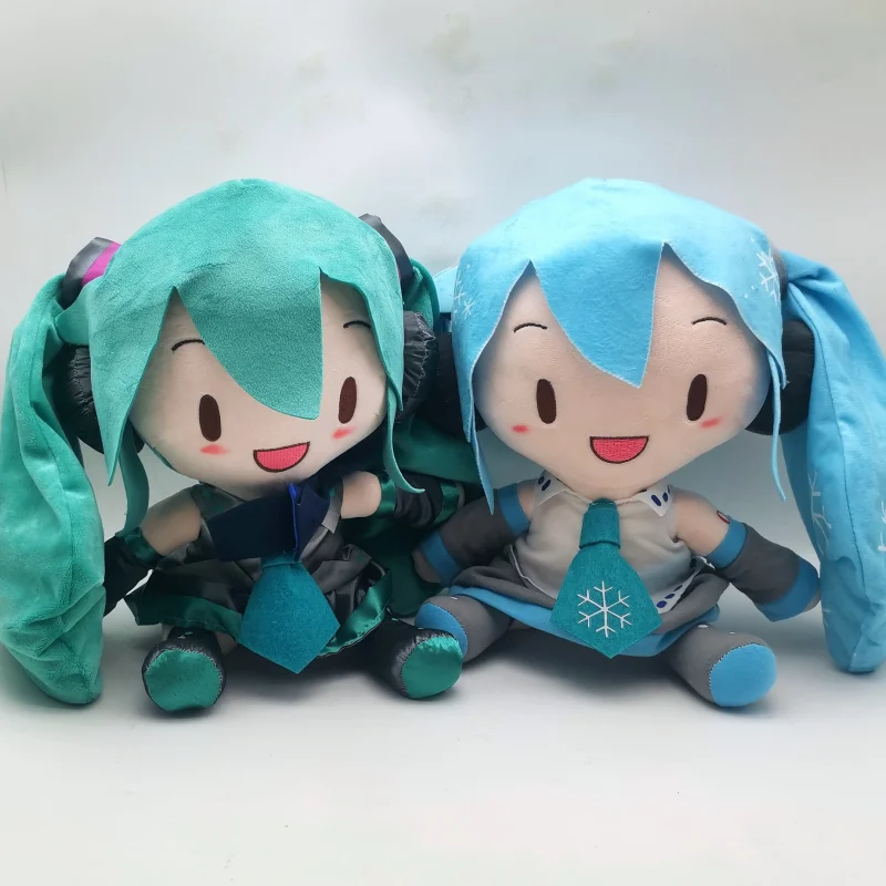 

32cm Anime Hatsune Miku Plush Stuffed Toy Kawaii Miku Princess Soft Pillow Kids Fuwafuwa Fufu Dolls Figures Cute Birthday Gift