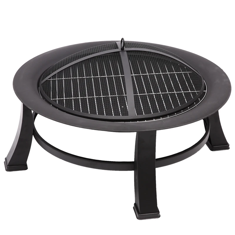 

30 inche Stove BBQ Outdoor Lawn Terrace Barbecue Resistant High-Temperature Retardant Fireproof Heat Resistant Charcoal Stove