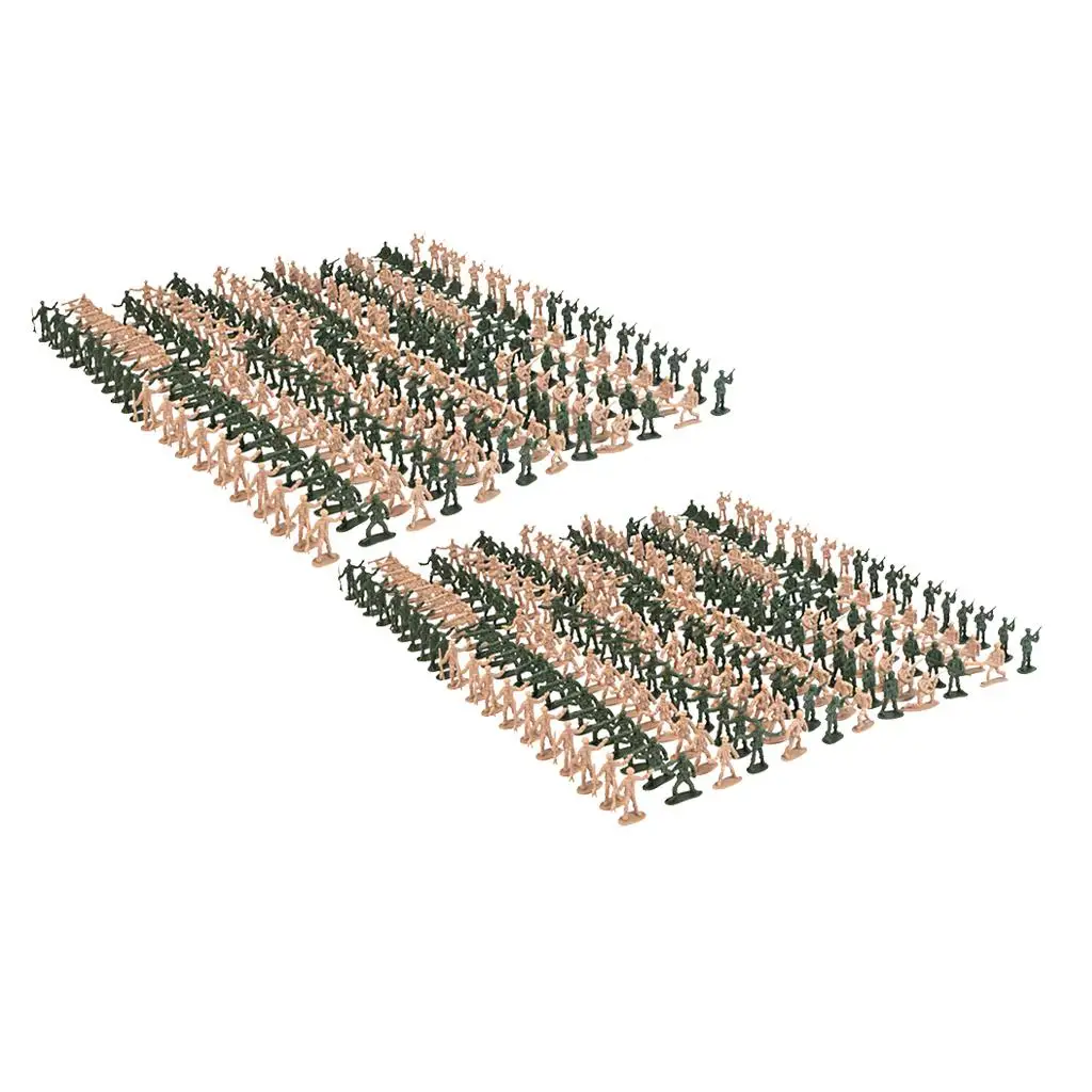 720 шт. масштаб 1:72 пластиковая фигурка модель песочного стола украшения