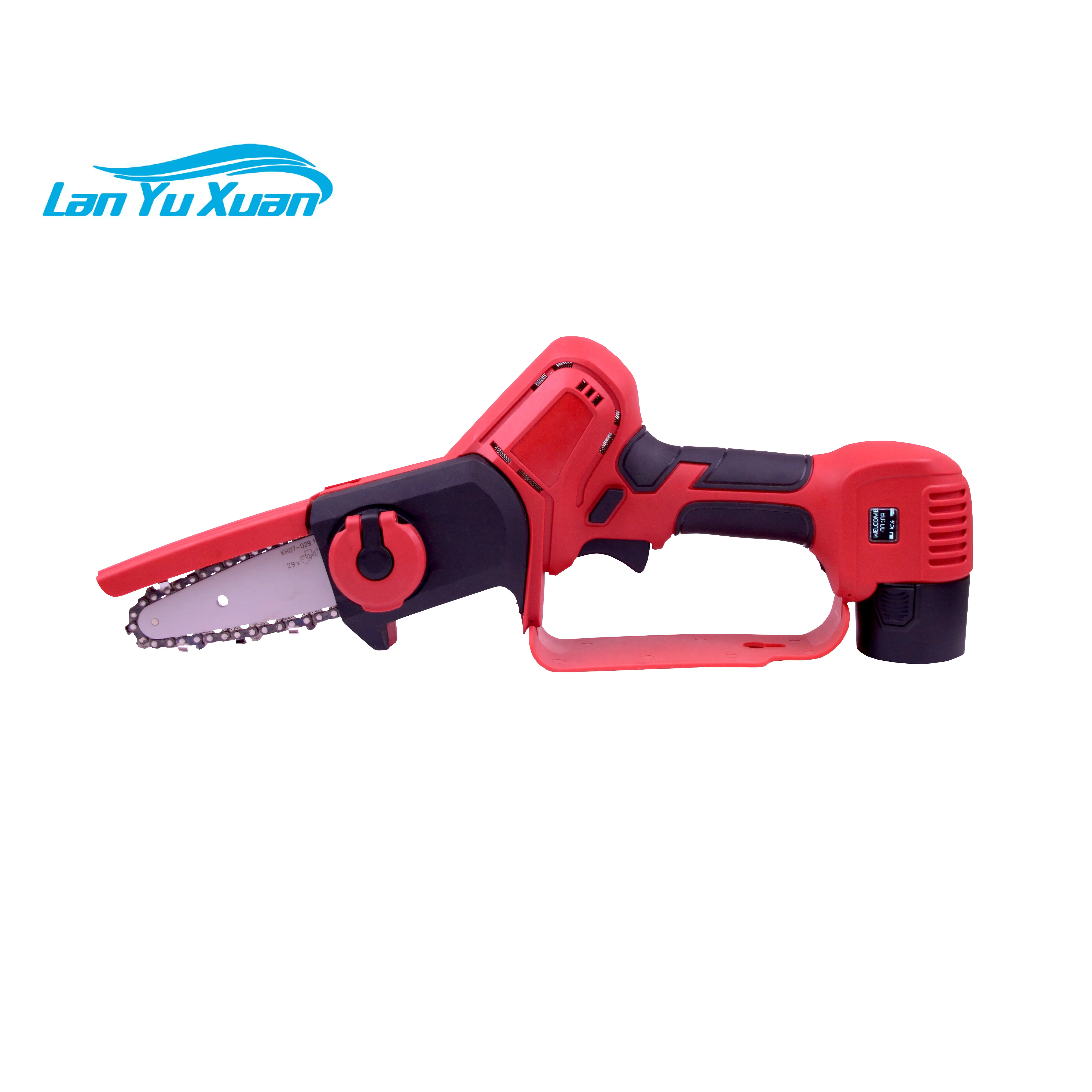 

High Quality Garden tools electric Mini cordless chain saw 1 4 inch chain saw long time use with ce certificate