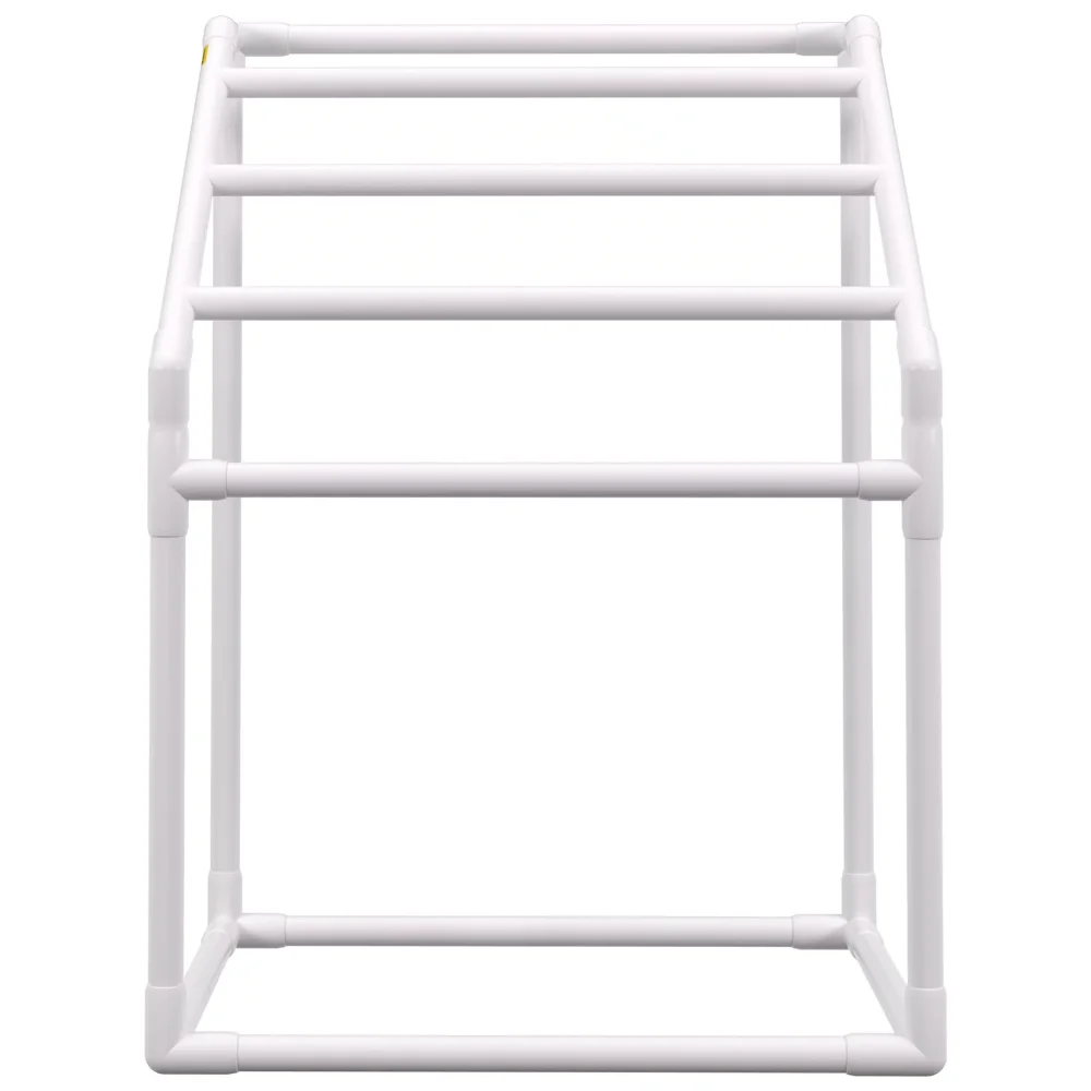 

Outdoor Towel Rack Pool Towel Rack 5 Bar Trapezoidal White Freestanding Hang Bath Towels Bathroom Shelf Holder Coat Shelves Home