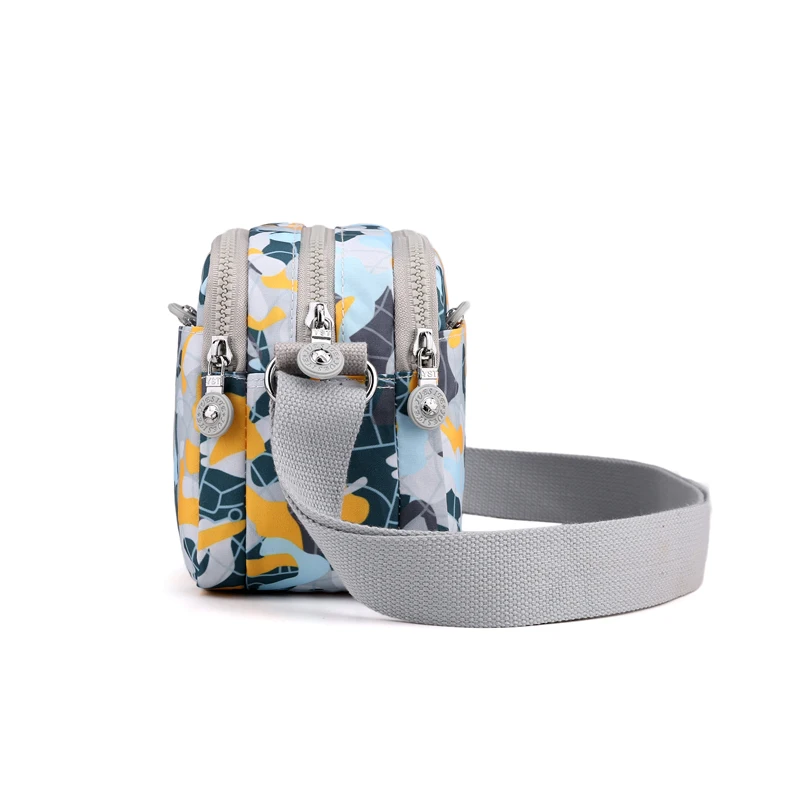 Small Casual Printing Female CrossBody Bag Elegant Women Shoulder bag Nylon Ladies Messenger Bag Flower Daily Girl Handbag