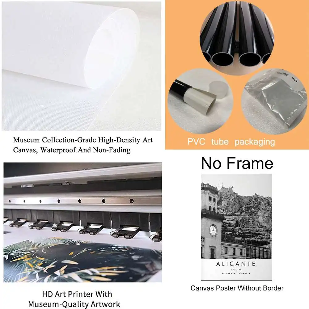 Плакат для путешествий Alicante уникальный Настенный декор гостиной домашний | Дом и