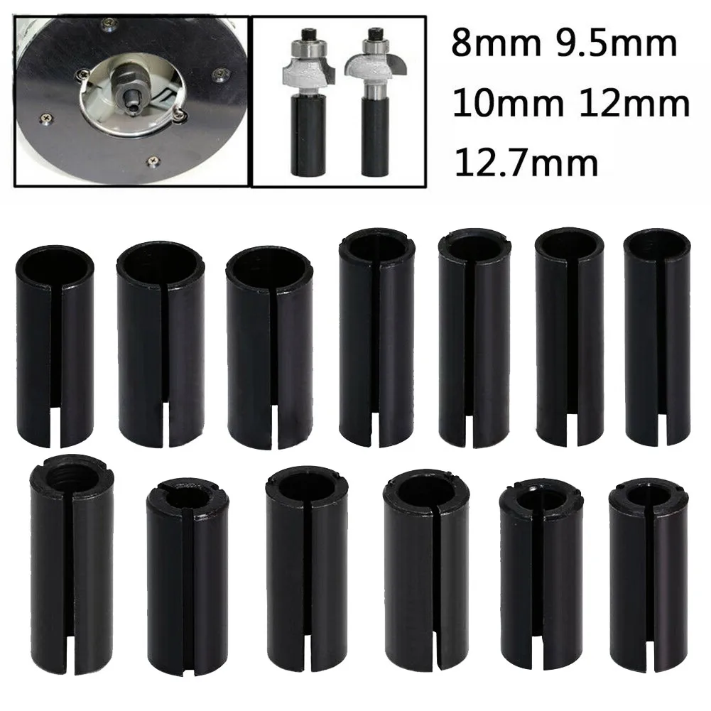

Router Bit Adapter Collet 6 6.35 8 10 12 12.7mm CNC Milling Cutter Precision Chuck End Mill Adapter Machine Tool Holder