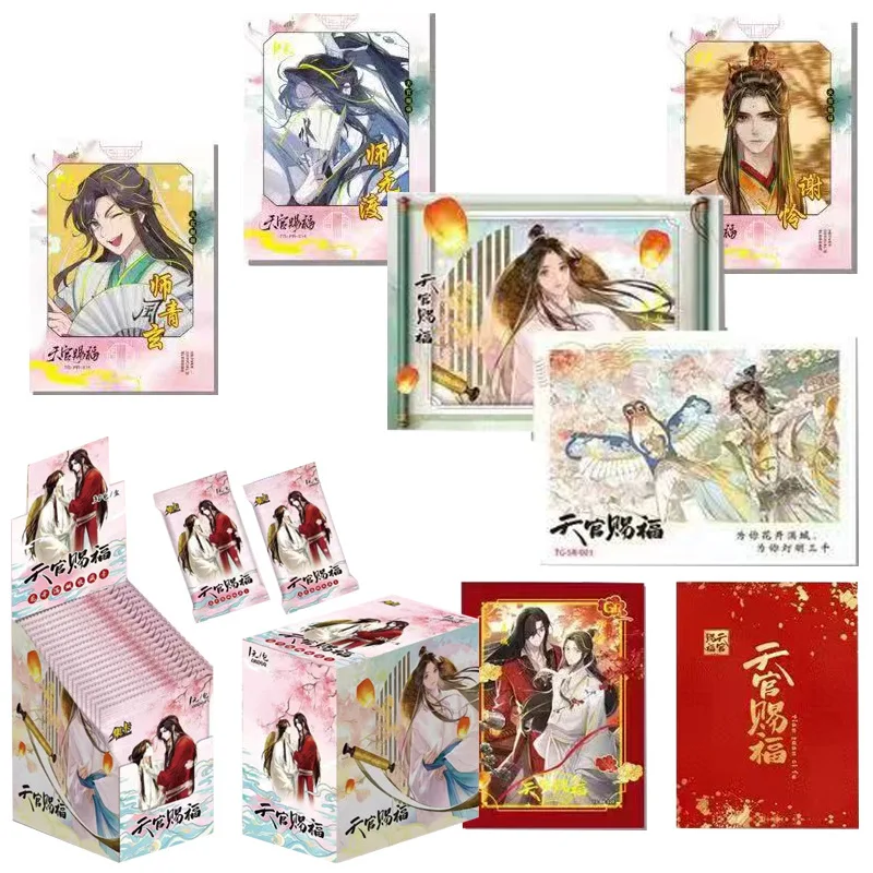 Лазерная ломо-карта New Heaven Official's Blessing TGCF Xie Lian персонажи комиксов Хуа Ченг