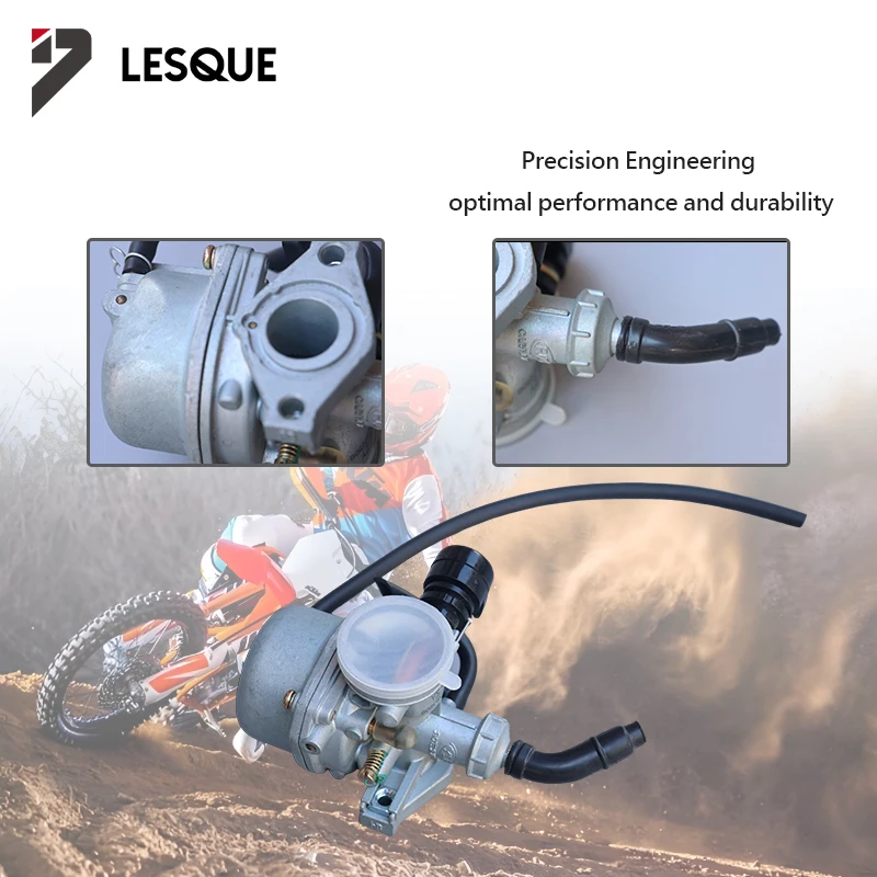 LESQUE пит-байк серебристый алюминиевый карбюратор модифицированные детали для