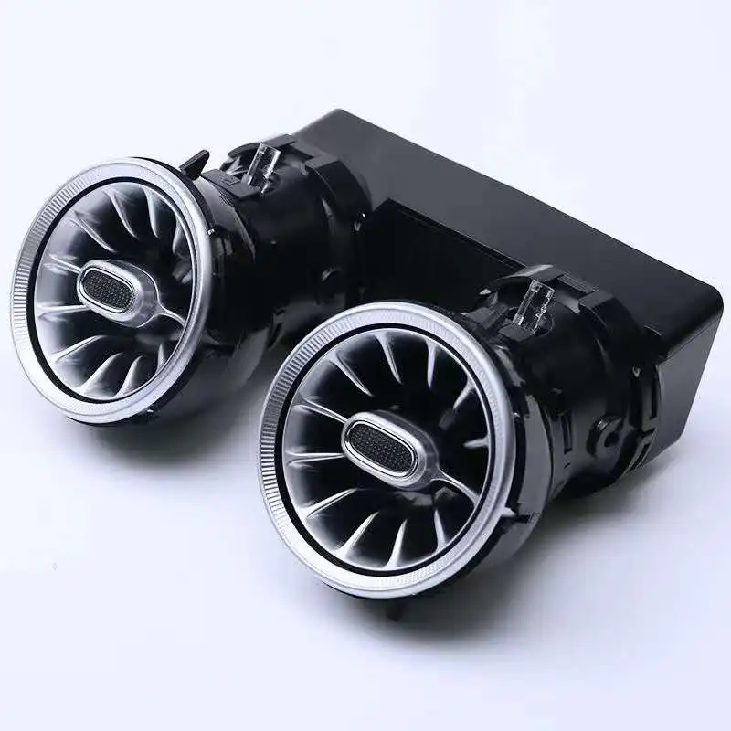 

LED turbine air vent car air condition vent decoration ambient light lamp for A /C /E/ GLC/ CLA class V class W205