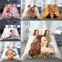 beautiful girls bedding sets 23pcs with pillow case king queen size duvet cover home textile room decor comforter covers