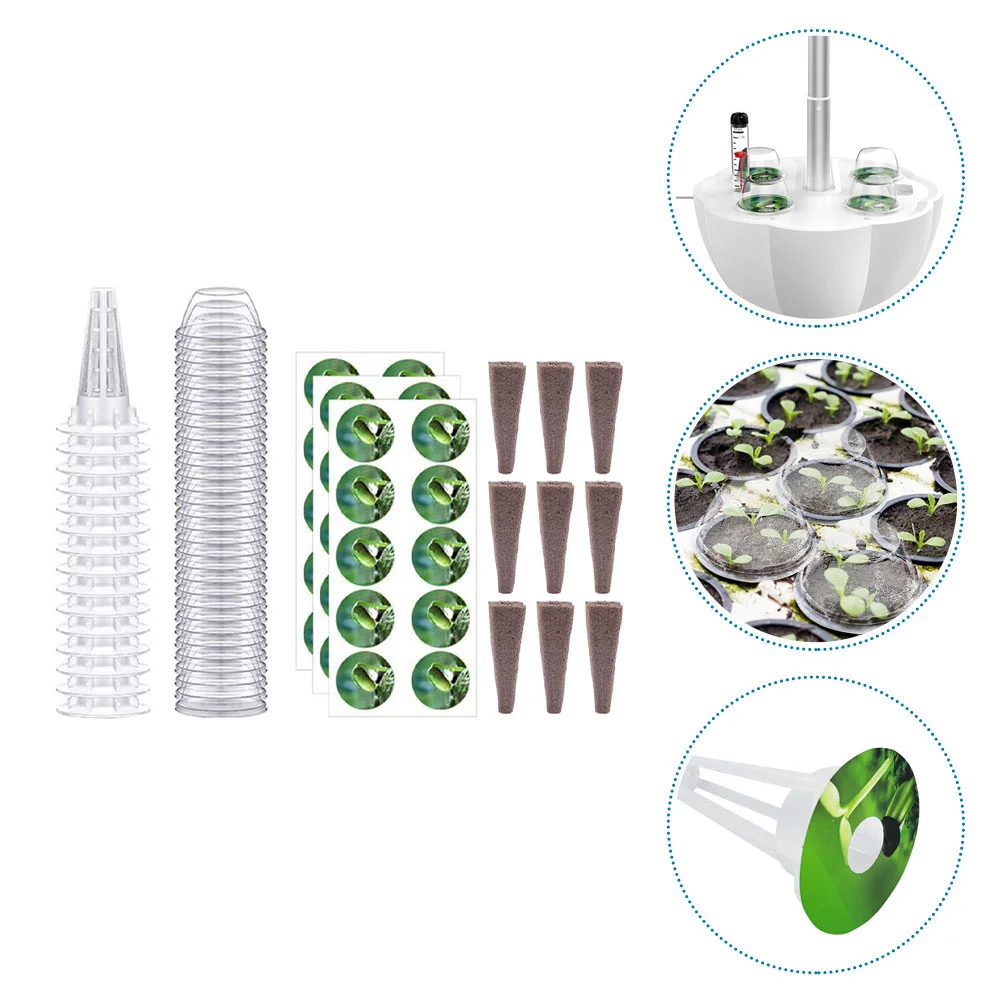 

Hydroponic Grow Baskets Growing Sponges Hydroponics Pellets Garden Orchid Pot Pots Peat System Kit Slotted Basket Accessories