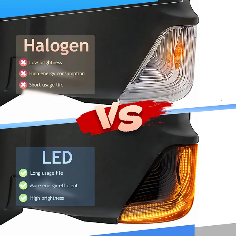 2 шт. для Mercedes Benz Sprinter W906 светодиодный динамический светильник бокового зеркала