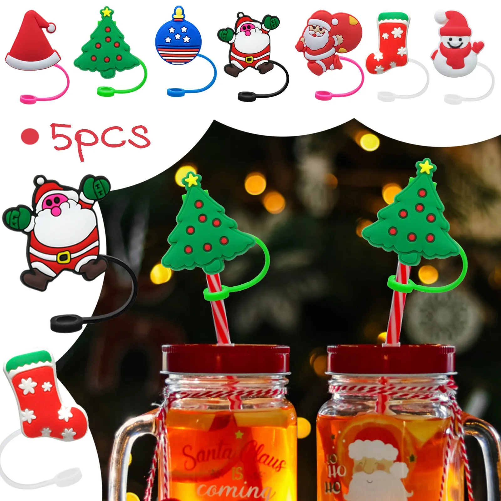 

Силиконовые шапки из соломы, подвески из соломы для напитков, подвески для вечевечерние, подвески для украшения