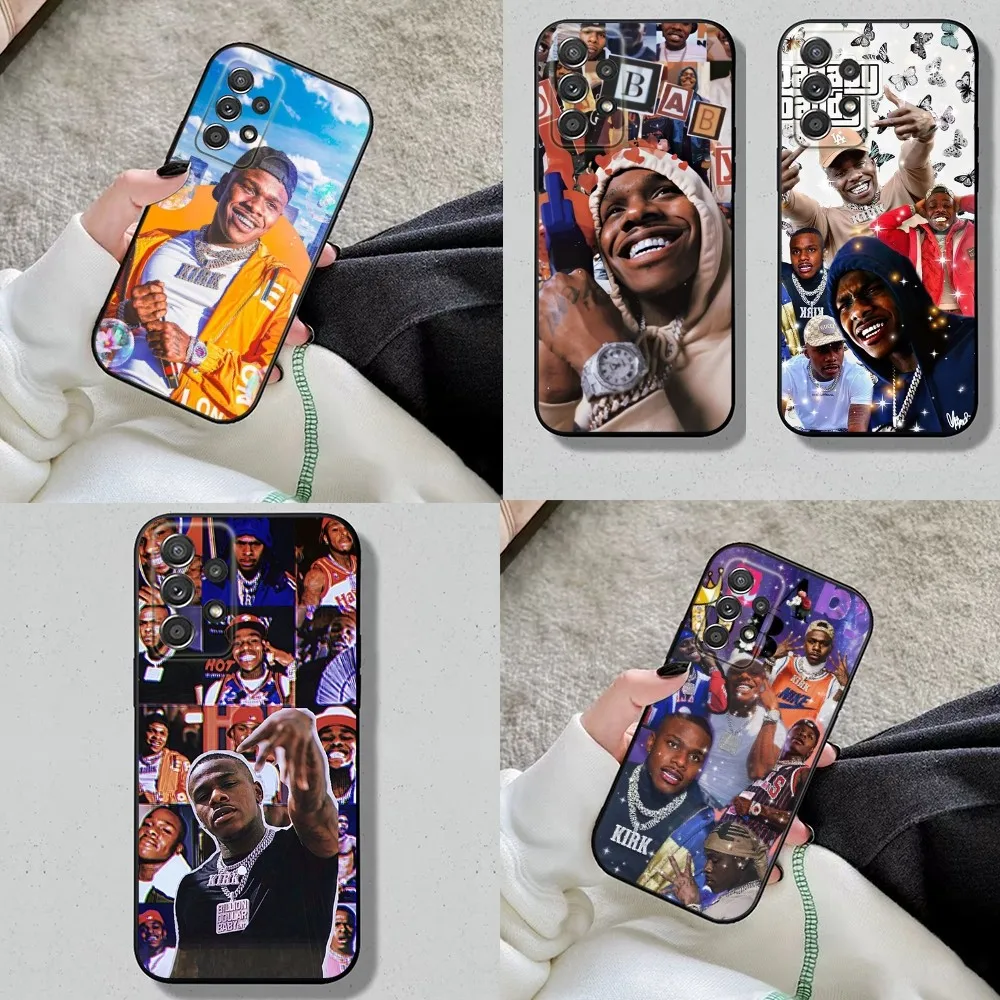 Rapper D-DaBaby Phone Case For Samsung S24 S23 S22 S21 S20 S10 S10E S9 Plus FE Note 20 Soft Black Cover Shell