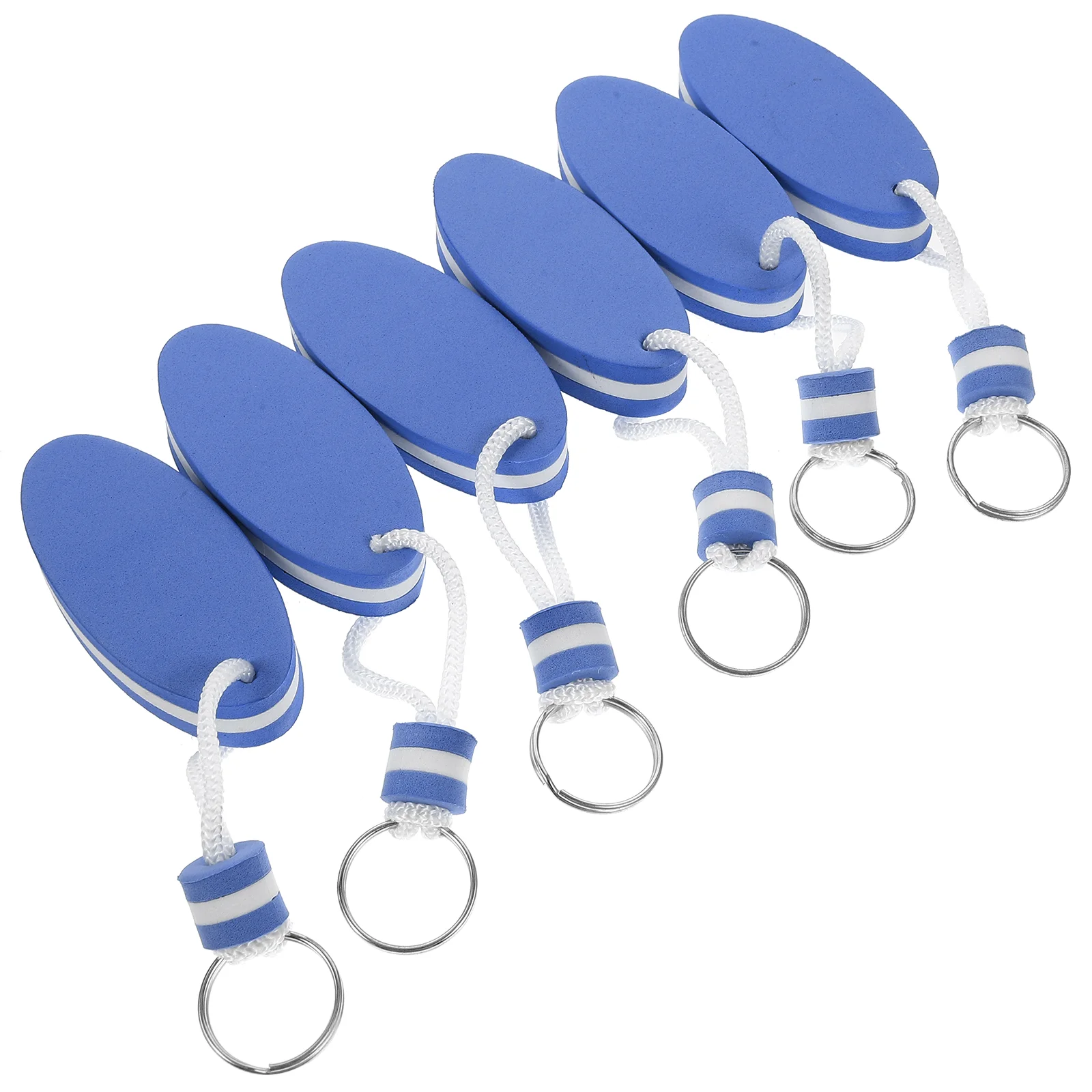 

6 Pcs Floating Keychains Bathroom Decorations Small Water Surfboard Decorate Decorative
