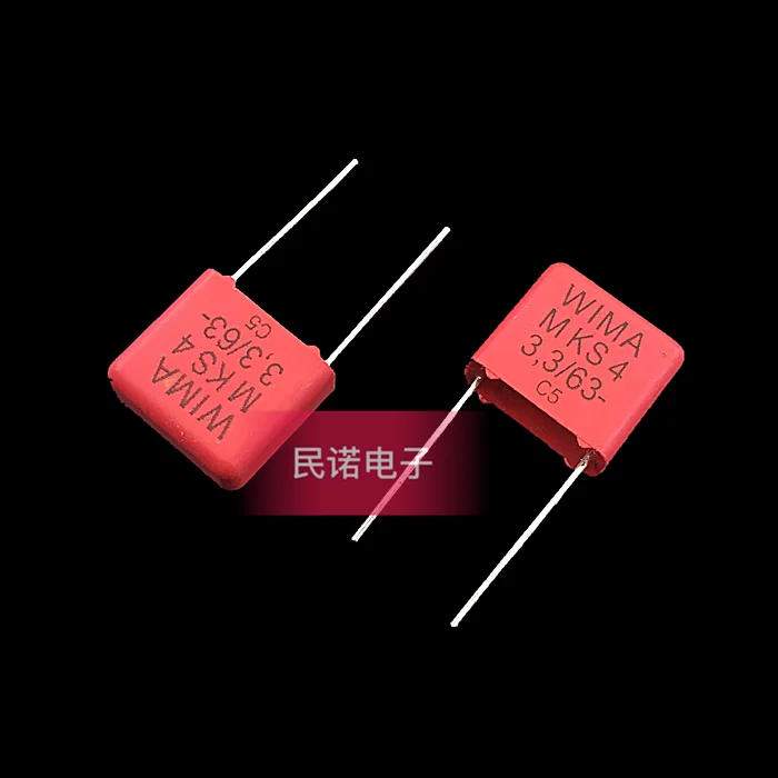 

10pcs/lot DIP capacitance MKS4 63V 3.3UF 63V335 3U3 leg width 10mm New and origianl