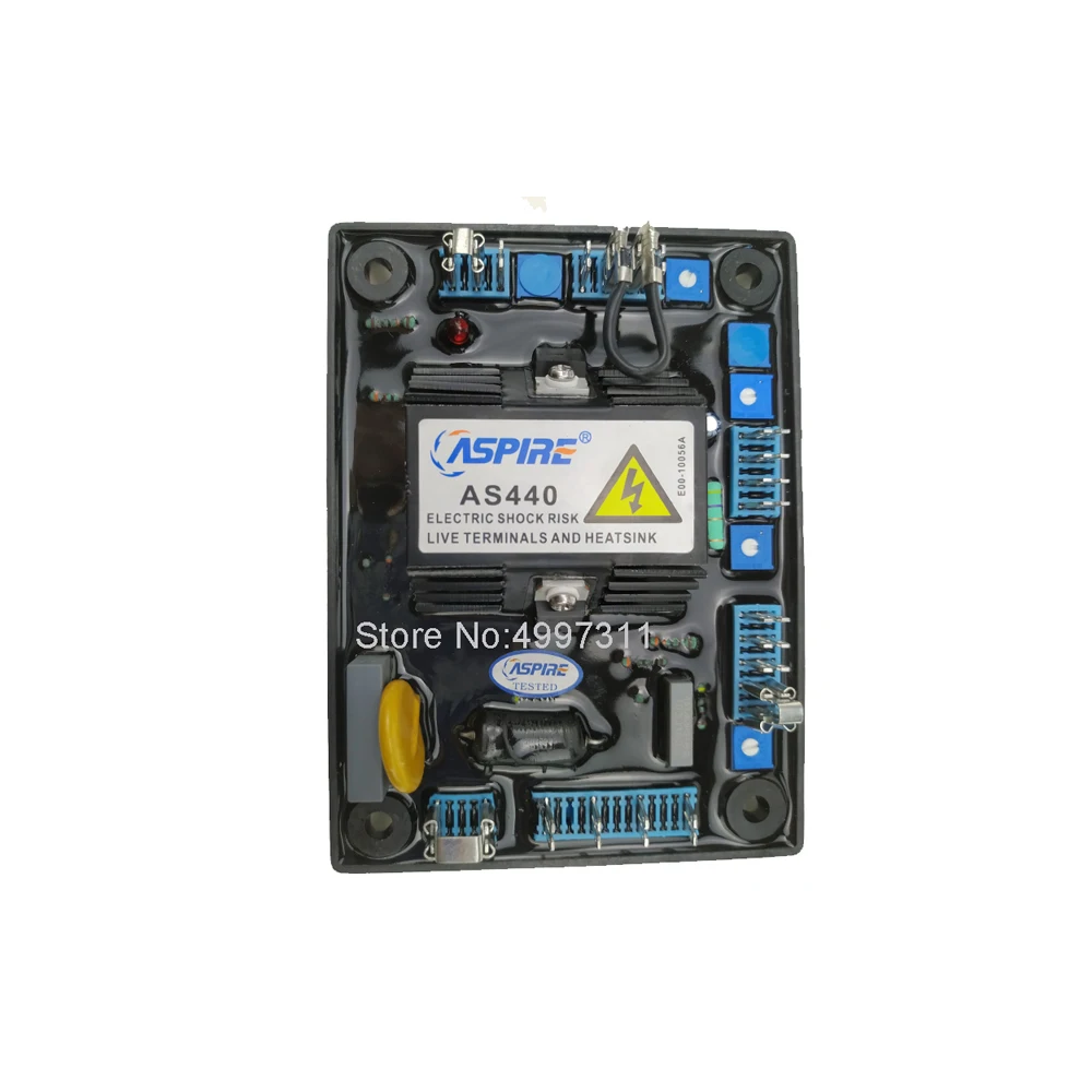 Китайская собственная фабрика! Высококачественные запасные части, автоматический регулятор напряжения, сделано на заводе, AVR AS440 для дизельного генератора