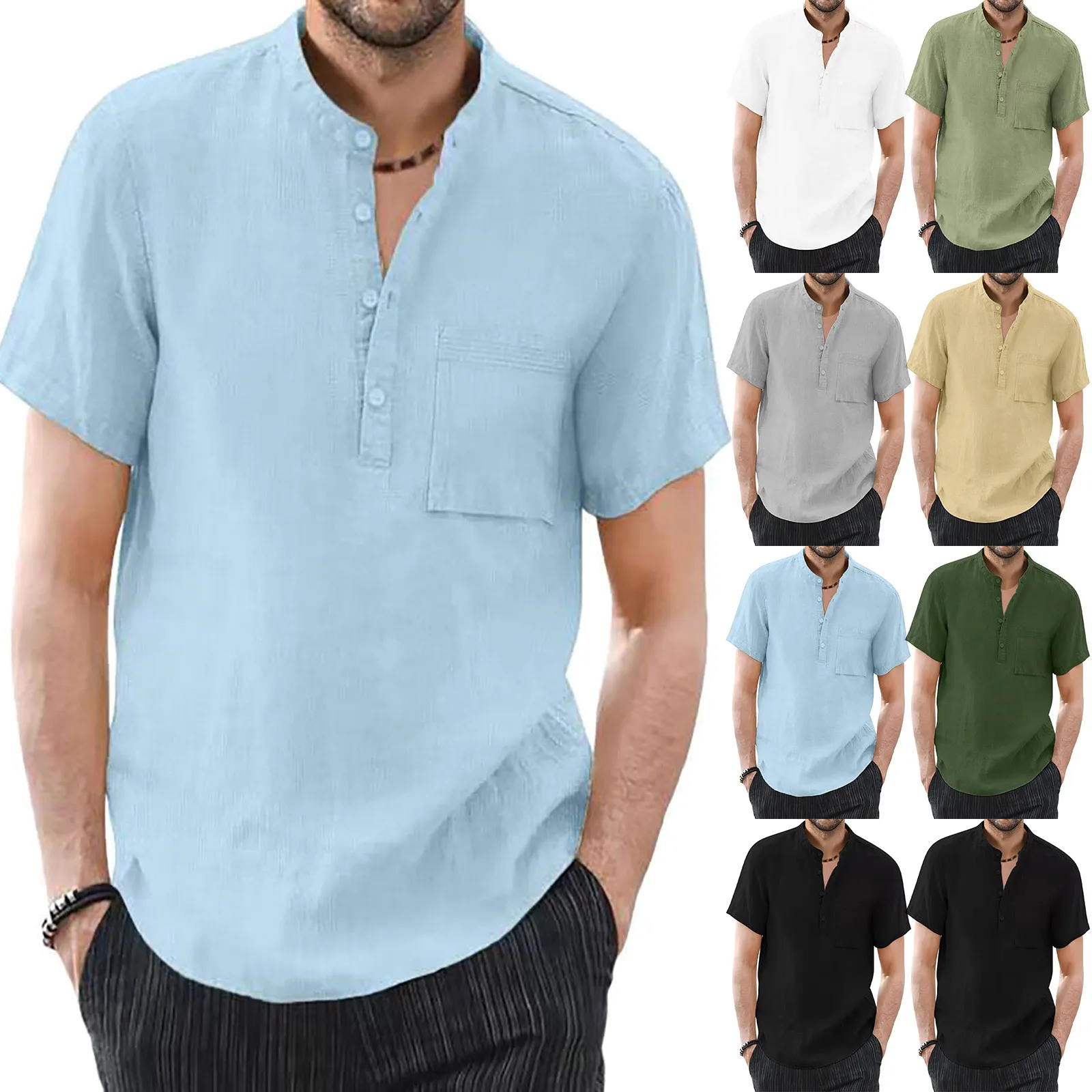 

Мужские футболки высокого качества, повседневные рубашки с отложным воротником, Мужская стереоскопическая рубашка с короткими рукавами для мужчин, Y2k 빈지 지