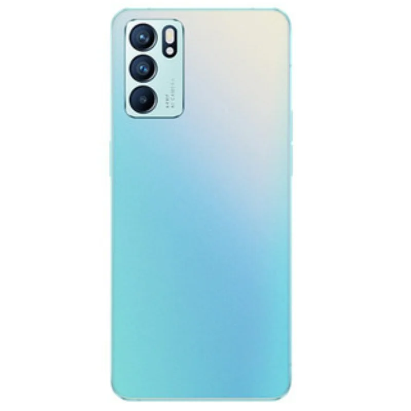 Задний корпус для OPPO Reno6 Pro 5G PEPM00 CPH2249 стеклянная крышка батарейного отсека ремонт