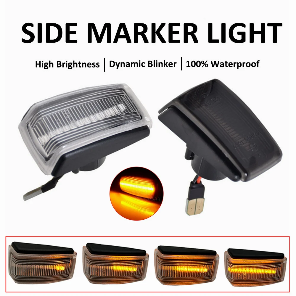 

LED Front Side Marker Light Turn Signal Indicator Lamps For Volvo S40 V70 V40 850 240 740 C70 940 S70 S90 960 760 780 260