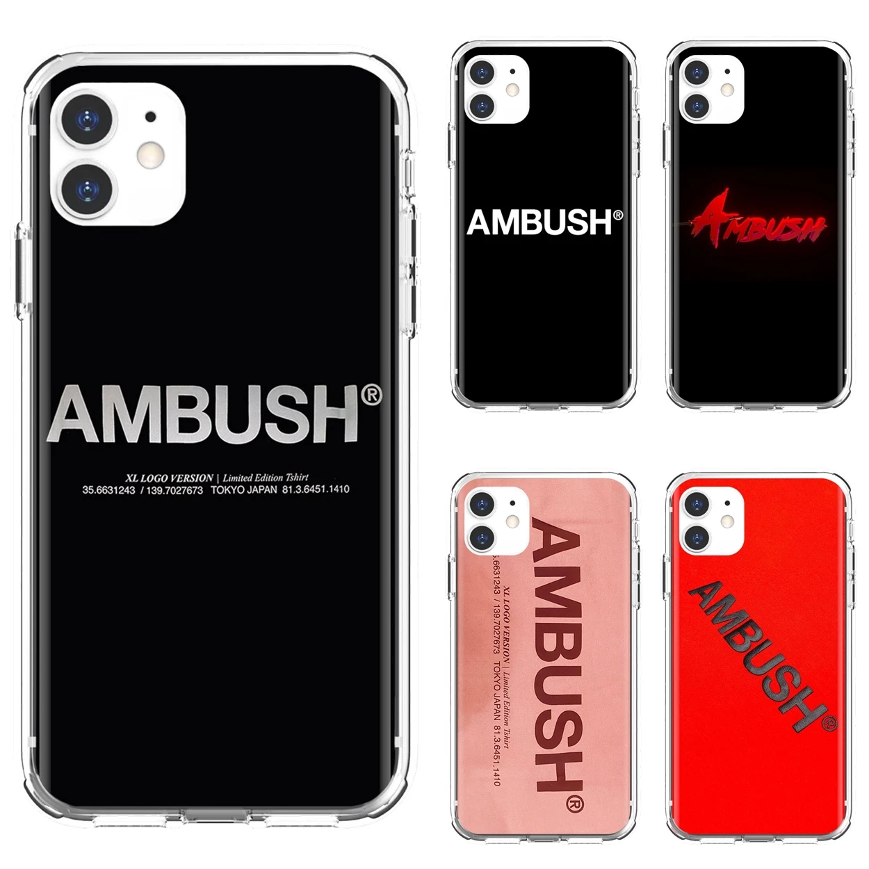 

Japan trend brand ambush For iPod Touch iPhone 10 11 12 Pro 4S 5S SE 5C 6 6S 7 8 X XR XS Plus Max 2020 Phone Cover