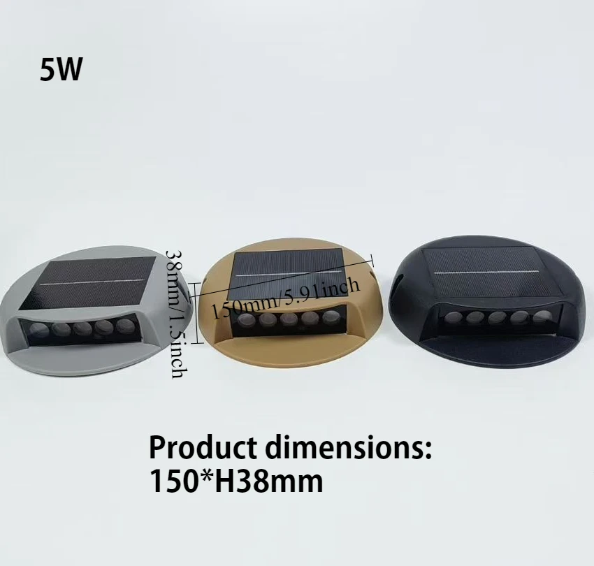 Фото Хит продаж: оптовая продажа светодиодных солнечных дорожных светильников (LED Solar Road Stud), водонепроницаемые, для освещения дорожек, подъездных путей, садов, парков, автомагистралей, улиц, светильники-шипы №4