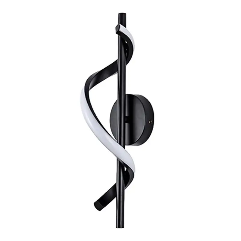 

LED Wall Sconce 12W Wall Mounted Lamp Spiral Stair Lighting Multifunctional Indoor Wall Light Fixtures Flexible Bedroom Wall