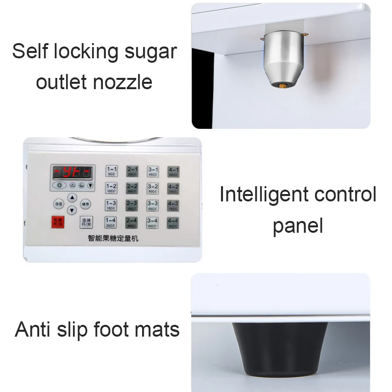 16-сеточная машина для количественного наполнения фруктозы магазин чая с