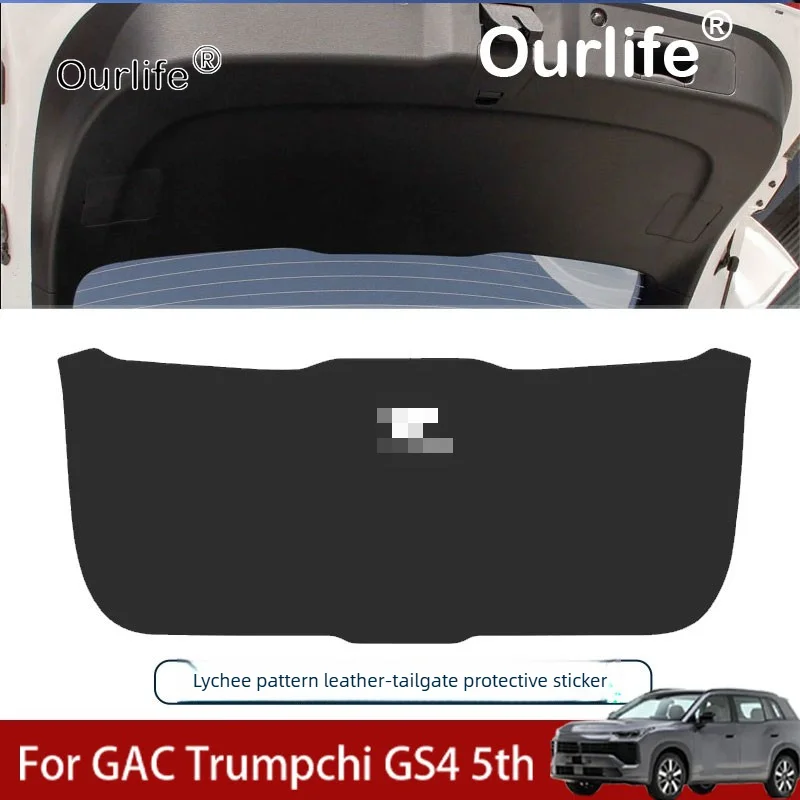Фото Для GAC Trumpchi GS4 5-го поколения 2026 года: Коврик для багажника автомобиля из кожи, антигрязевой, антицарапийный, защитный чехол для салона, аксессуары. №1