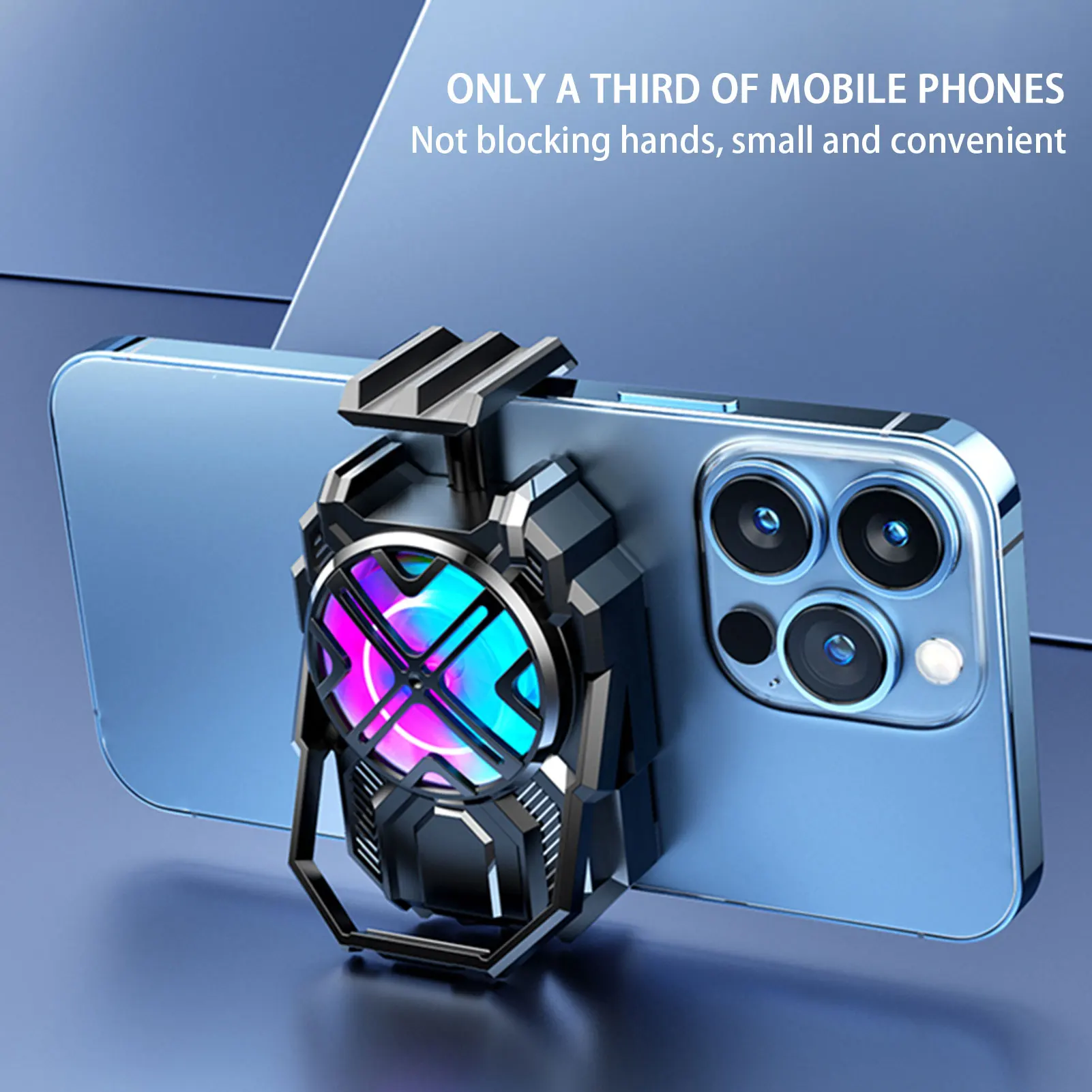 

Перезаряжаемый радиатор для сотового телефона, перезаряжаемый Вентилятор охлаждения сотового телефона, аксессуары, подставка для вентиля...