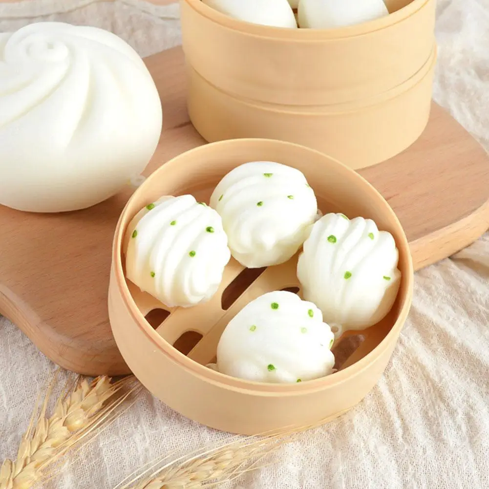 

Simulation Steamer Big Steamed Bun Super Soft Squeeze Pinch Decompression Relax Anti Stress Fidget Vent Toys For Adults Chi G8A7