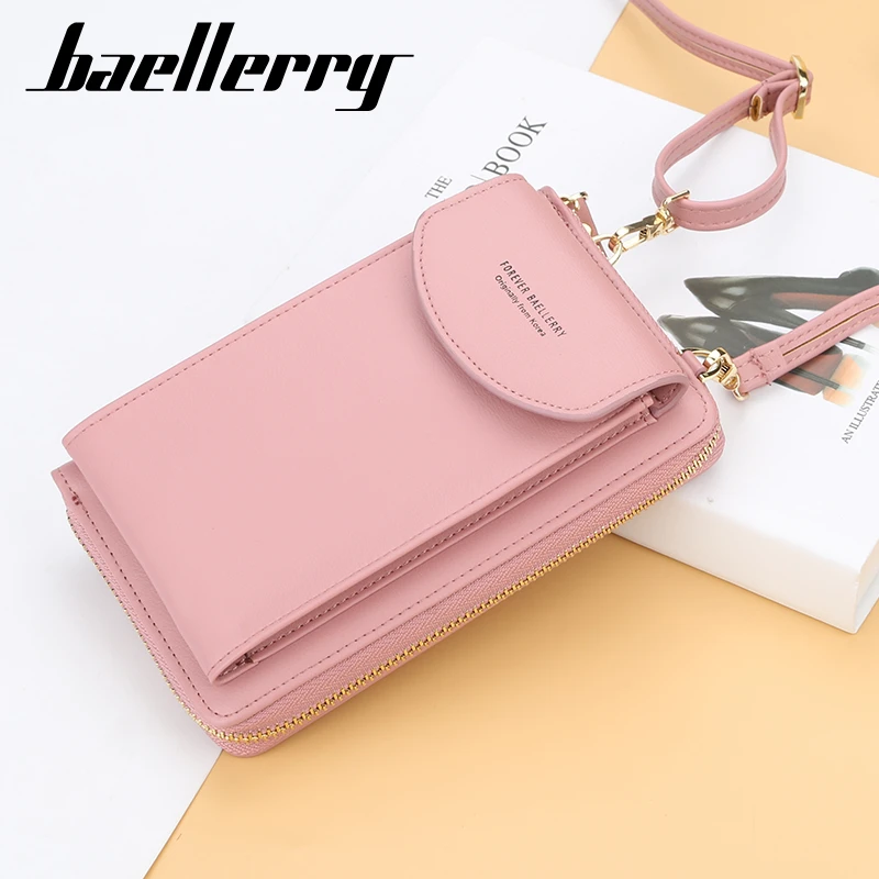 

2022 Women Wallet Brand Cell Phone Wallet Big Card Holders Wallet Handbag Purse Clutch Messenger Shoulder Straps Bag